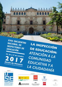 Cartel Encuentro Inspección Alcalá 2017 USIE