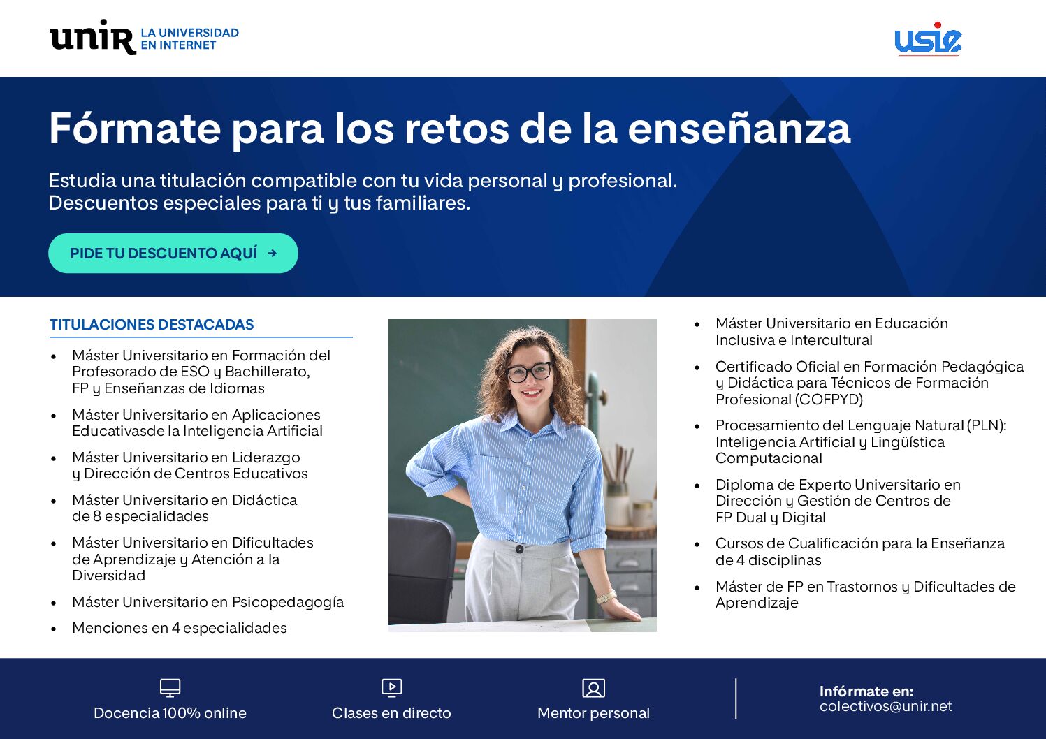 UNIR – USIE Descuentos O26